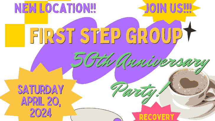 First Step Group - 50th Anniversary Party